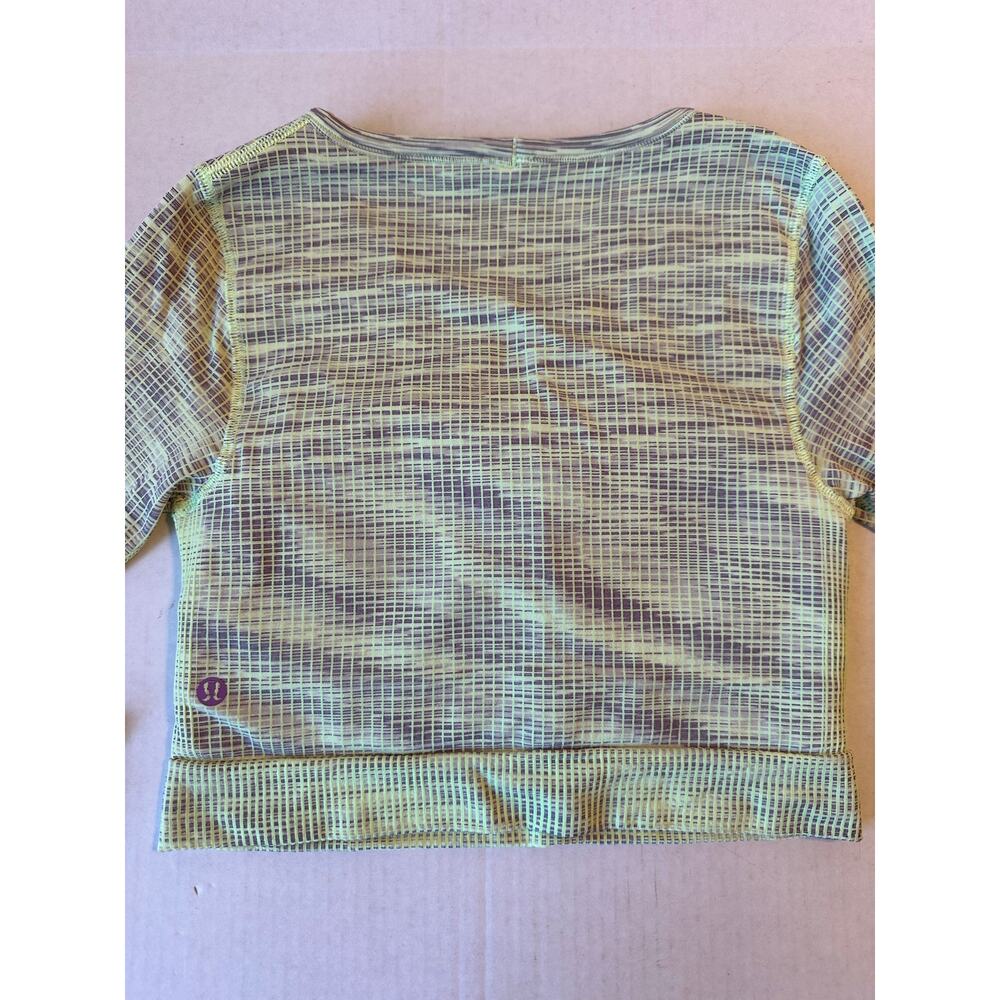 Lululemon Ebb to Street Cropped Long Sleeve Shirt Sz 6 - Picture 4 of 7